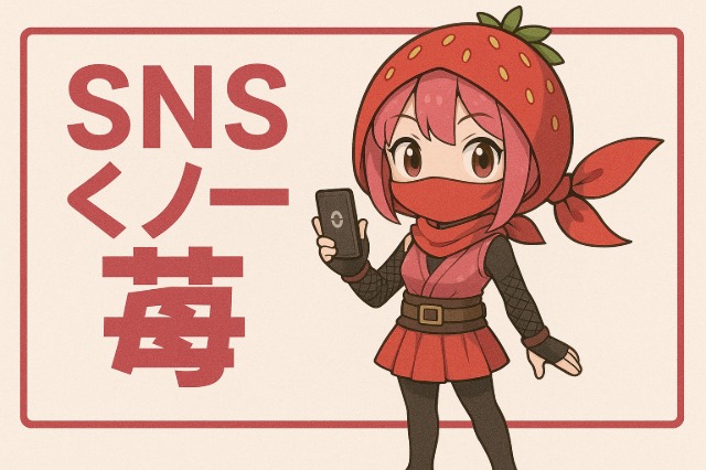 SNSくノ一苺のイメージ